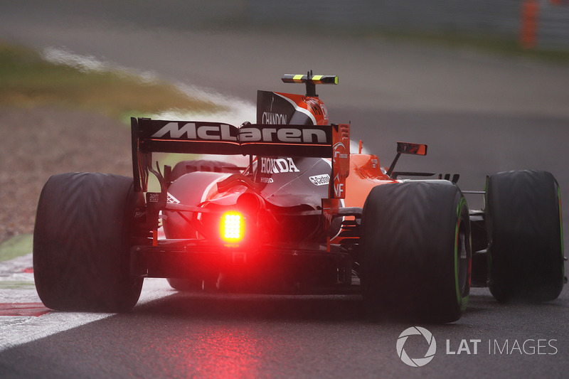 18: Stoffel Vandoorne, McLaren MCL32 (termasuk penalti 25 grid)
