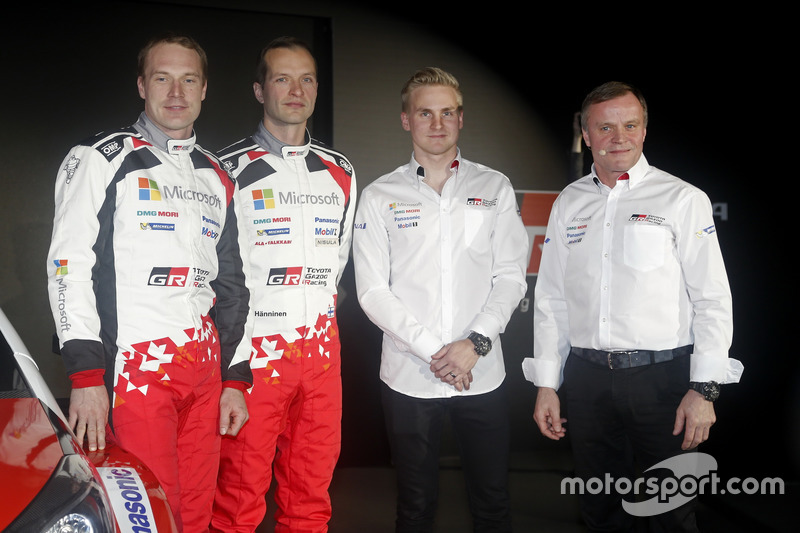 Яри-Матти Латвала, Юхо Хяннинен, Эсапекка Лаппи, Томми Мякинен, Toyota GAZOO Racing, Toyota Yaris WRC