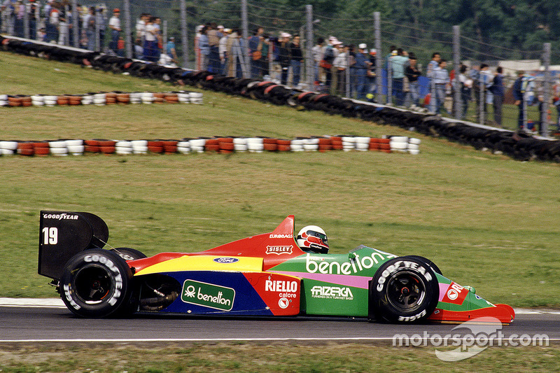 Teo Fabi, Benetton B187 Ford