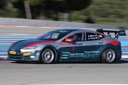 Tesla Model S P85+ testing