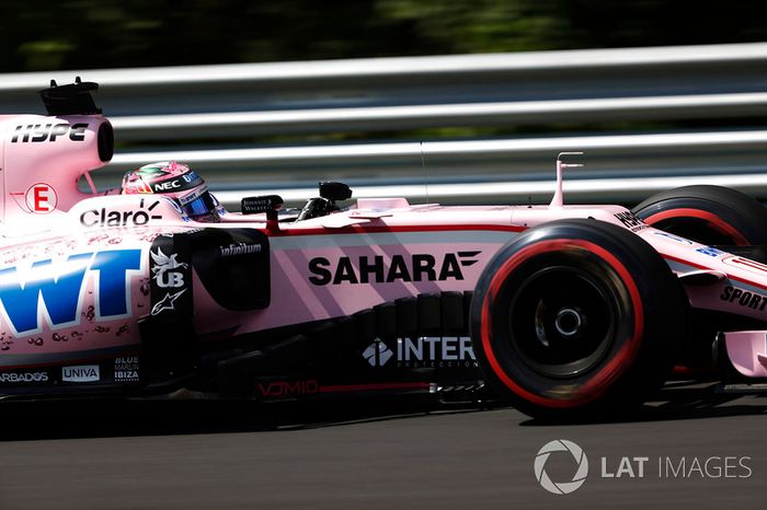 Sergio Pérez, Sahara Force India F1 VJM10