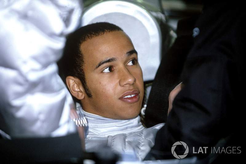 Desember 2004: Lewis Hamilton