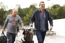 Руководитель Haas F1 Гюнтер Штайнер и владелец команды Джин Хаас