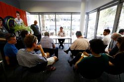 Eric Boullier, Racing Director, McLaren, holds a Press Conference