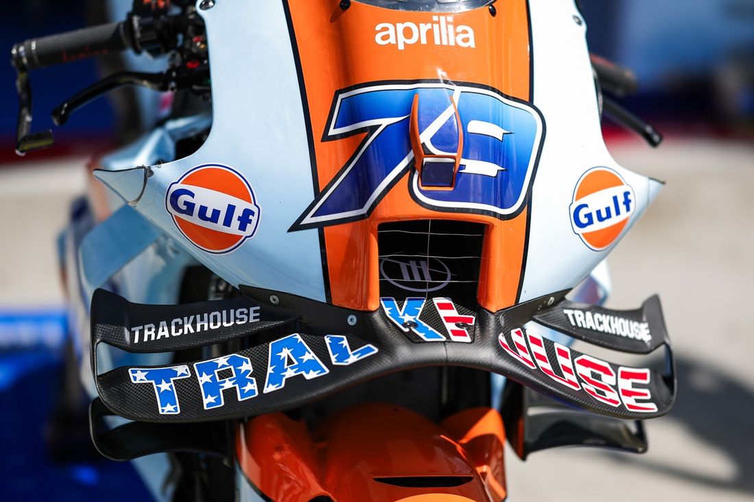 Trackhouse Racing bike detail