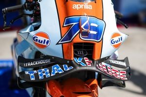 Detalle de la bicicleta Trackhouse Racing