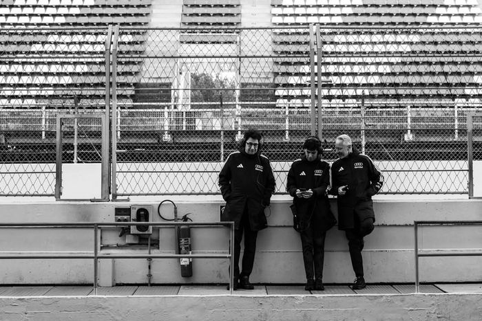 アウディF1チームのシェイクダウン