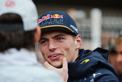 Max Verstappen, Red Bull Racing nella sfilata dei piloti