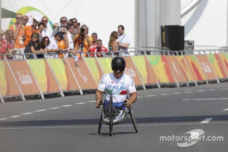 Alex Zanardi at the Rio de Janeiro Paralympic Games