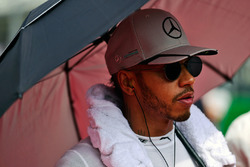Lewis Hamilton, Mercedes AMG F1 on the grid
