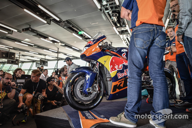 Das MotoGP-Bike von KTM