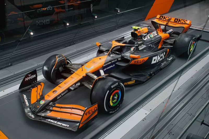 Lando Norris, livrée McLaren