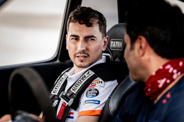 Nasser Al Attiyah y Jorge Lorenzo