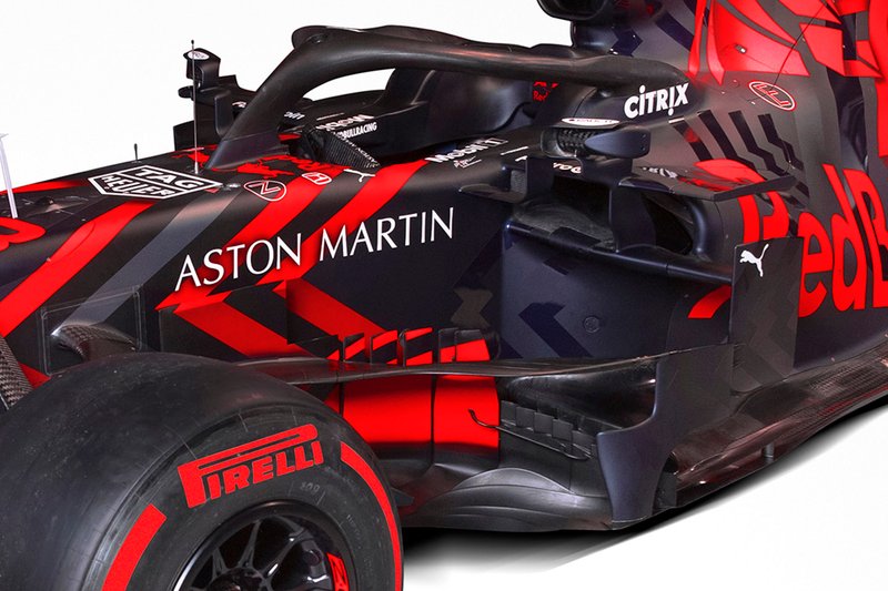 Red Bull Racing RB15 sidepod