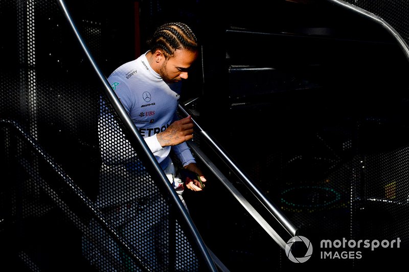 Lewis Hamilton, Mercedes AMG F1.