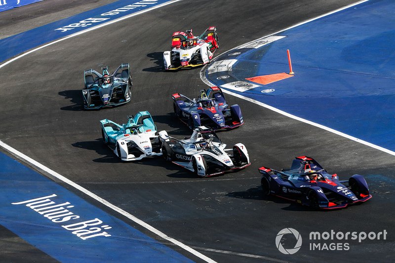 Robin Frijns, Envision Virgin Racing, Audi e-tron FE05 Jose Maria Lopez, Dragon Racing, Penske EV-3, Tom Dillmann, NIO Formula E Team, NIO Sport 004