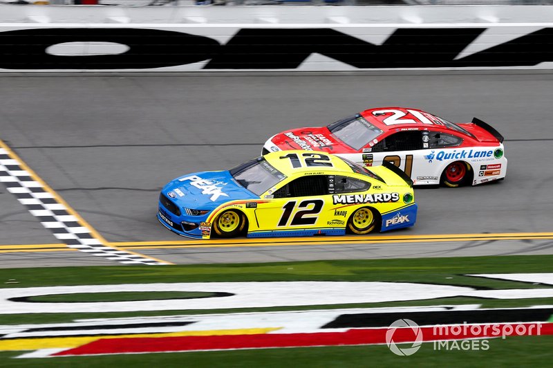 Ryan Blaney, Team Penske, Ford Mustang Menards/Peak