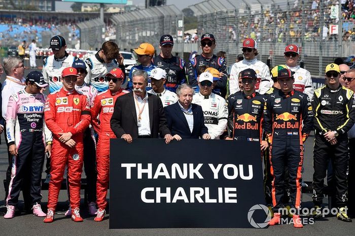 F1 hace un tributo para Charlie Whiting, director de carrera de FIA