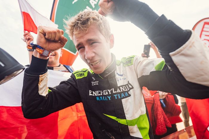 #428 Cobant-Energylandia Rally Team BRP: Eryk Goczal, Oriol Mena