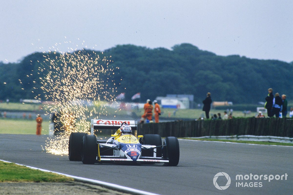 One of Mansell's most famous drives at Silverstone in 1987 was the third-highest F1 memory on the list