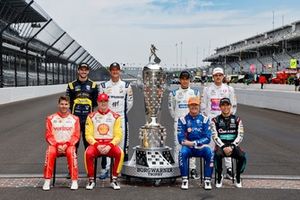 Ganadores anteriores de la Indy 500: Will Power, Team Penske, Josef Newgarden, Team Penske, Scott Dixon, Chip Ganassi Racing, Takuma Sato, Rahal Letterman Lanigan Racing, Alexander Rossi, Ed Carpenter Racing, Ryan Hunter-Reay, Dreyer & Reinbold Racing
