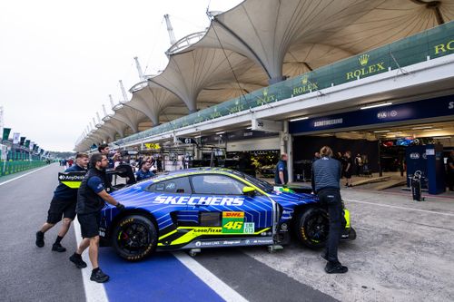 #46 Team WRT BMW M4 LMGT3: Ahmad Al Harthy, Valentino Rossi, Kelvin Van Der Linde