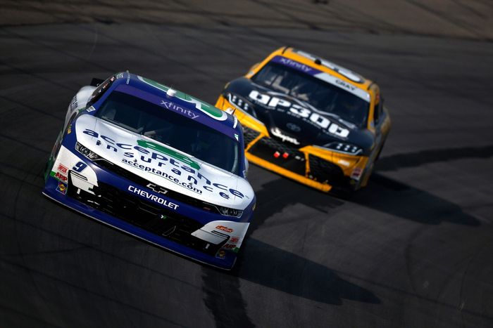 Ross Chastain, Chevrolet, Taylor Gray, Toyota