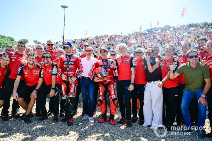 Francesco Bagnaia, Ducati Team, Marc Marquez, Ducati Team