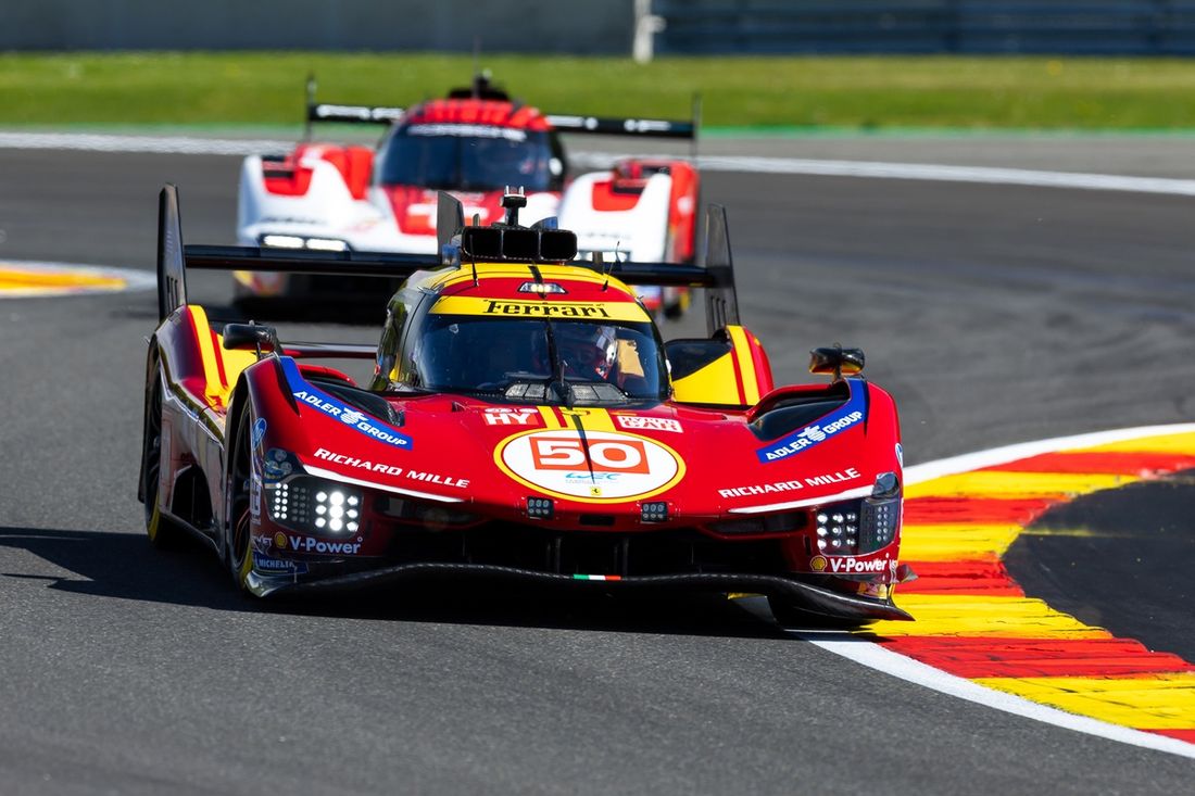 #50 Ferrari AF Corse - Ferrari 499P - Hybrid: Antonio Fuoco, Miguel Molina, Nicklas Nielsen