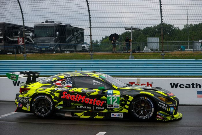 #12 Vasser Sullivan Racing Lexus RC F GT3: Jack Hawksworth, Parker Thompson, Frankie Montecalvo