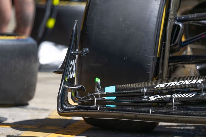 Mercedes W16 technical detail