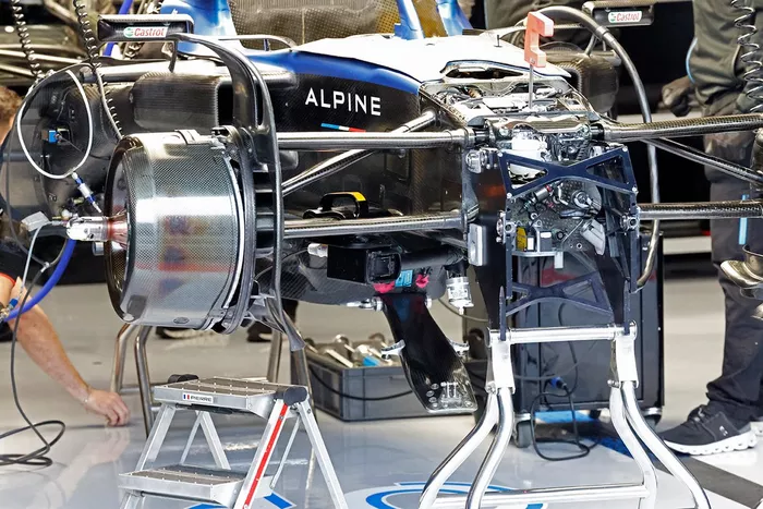 Alpine A523 detalle