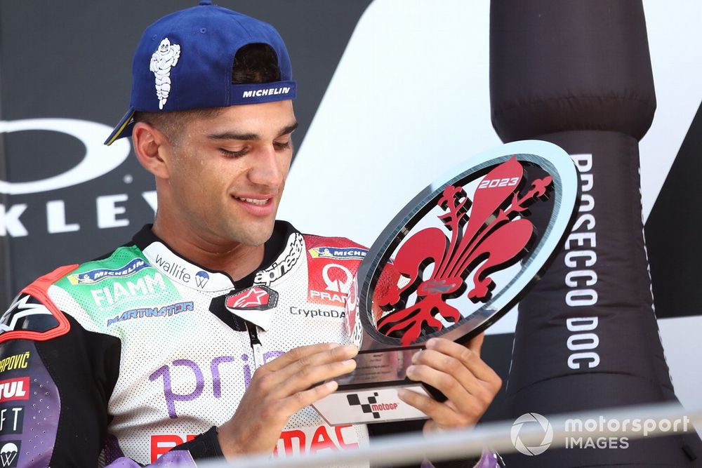 Podio: segundo lugar Jorge Martín, Pramac Racing 