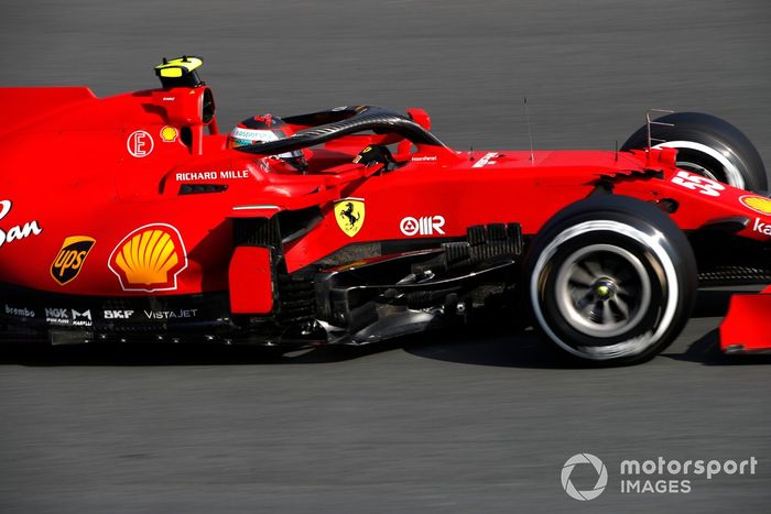Carlos Sainz Jr., Ferrari SF21