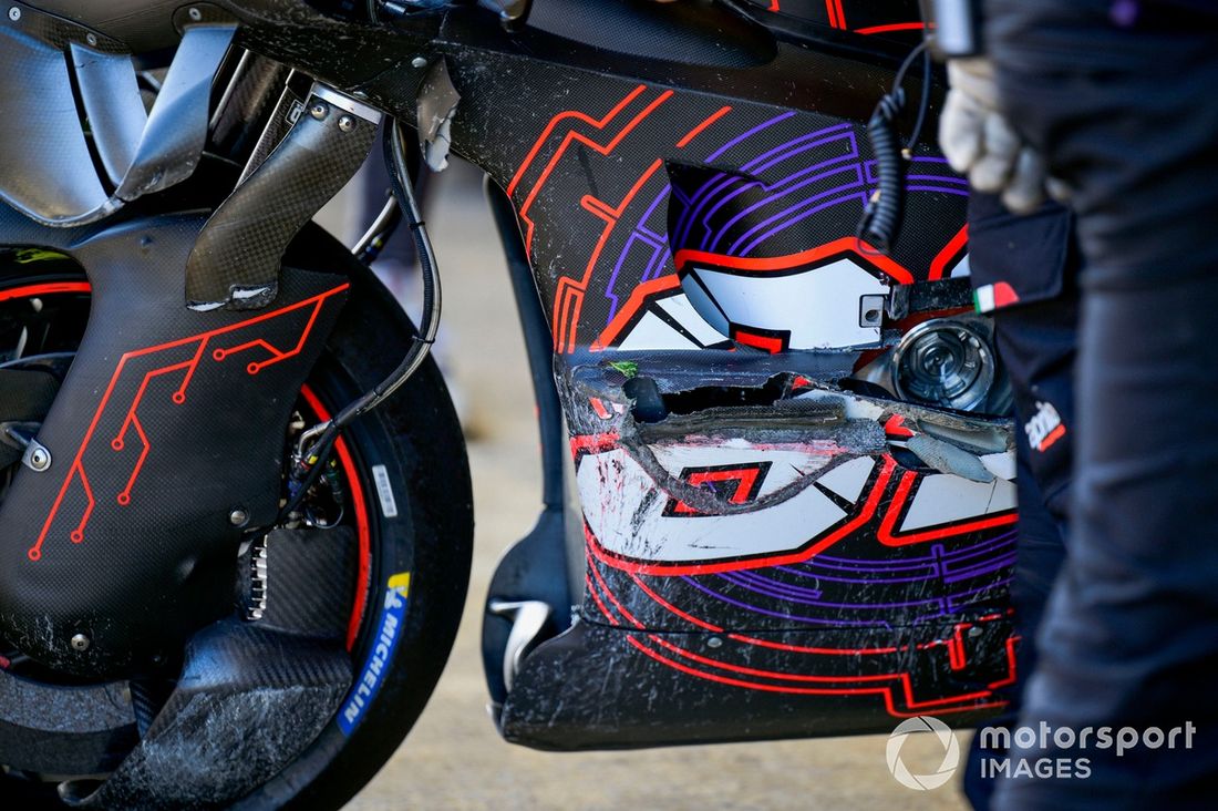 Jorge Martín, Aprilia Racing, detalles de la moto