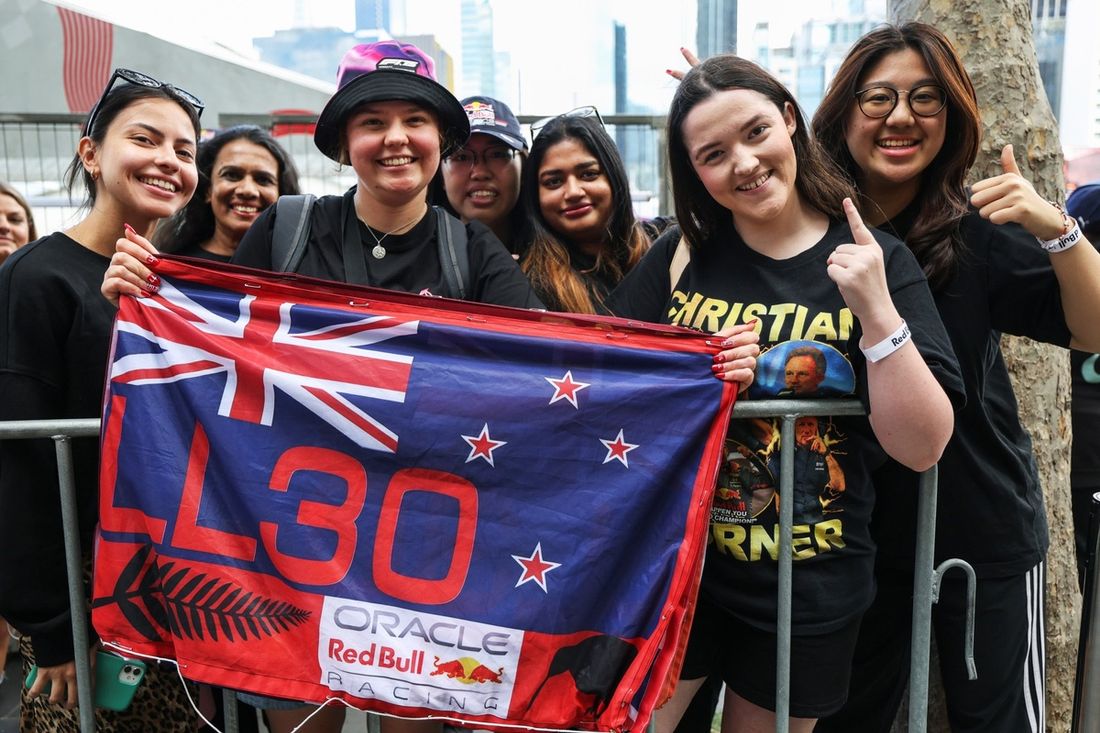 Fans de Liam Lawson, Red Bull Racing