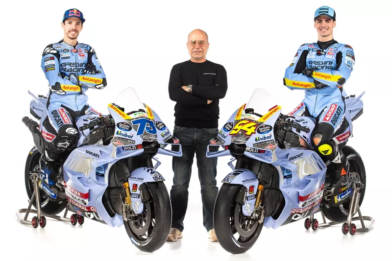 Alex Marquez, Carlo Merlini, Fermin Aldeguer, Gresini Racing