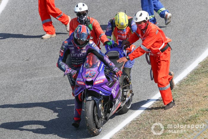 Jack Miller, Pramac Racing Crash