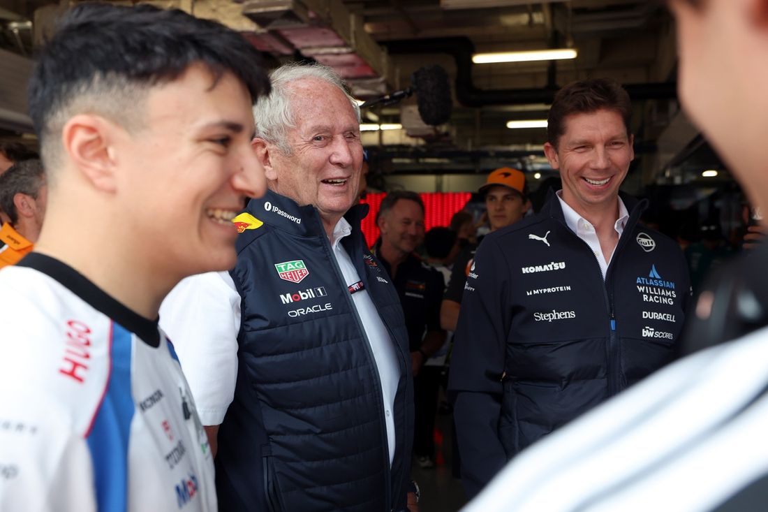 Isack Hadjar, RB F1 Team, James Vowles, Williams, Helmut Marko, Red Bull Racing