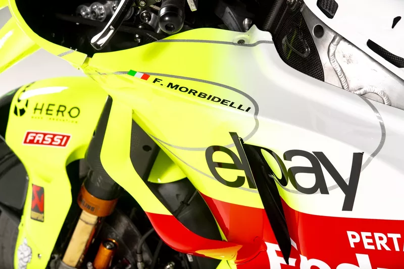 Vélo de l'équipe VR46 Racing Team