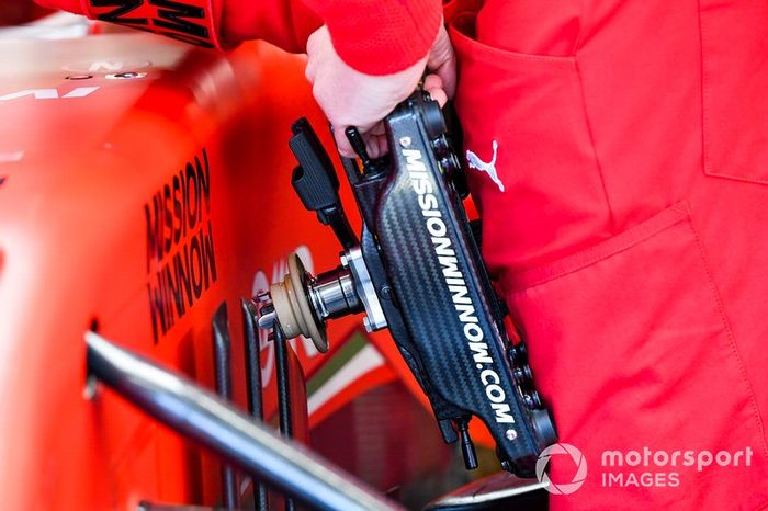 Volante de Charles Leclerc, Ferrari