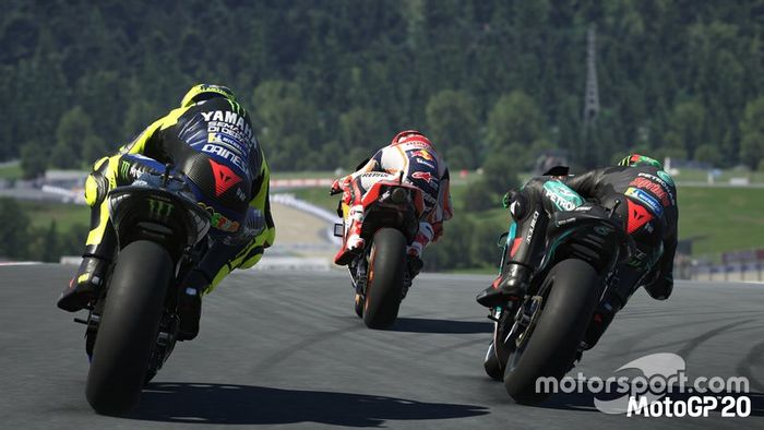 Captura de pantalla MotoGP20