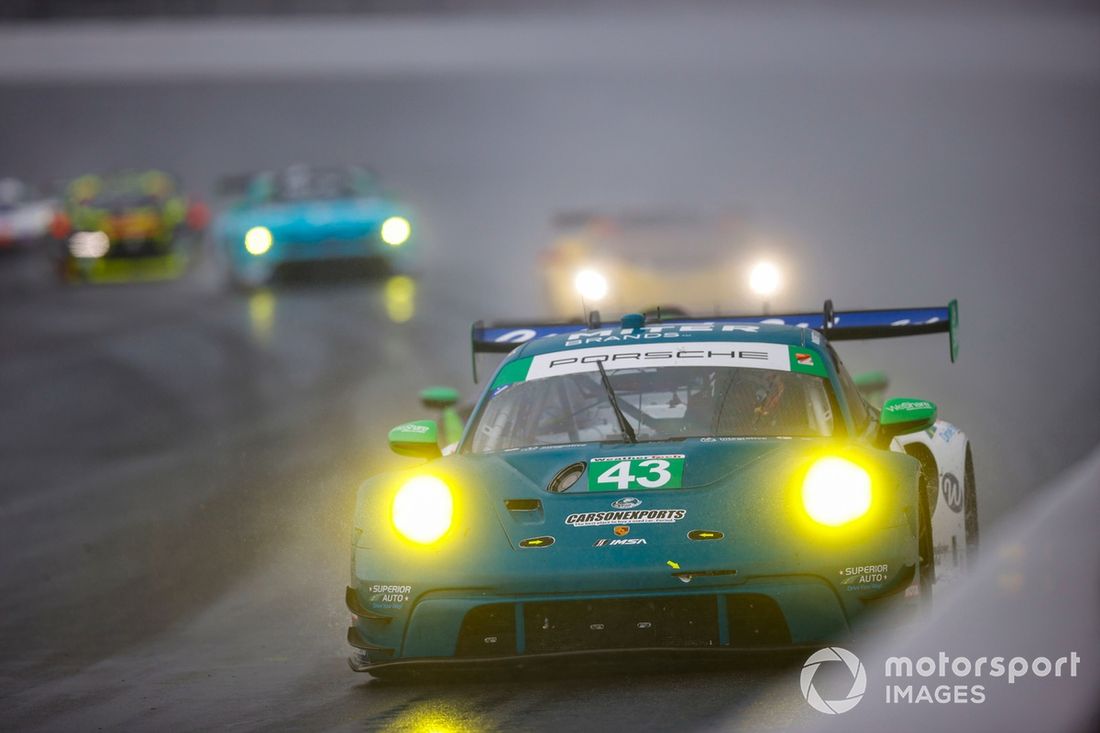 #43 Andretti Motorsports Porsche 911 GT3 R 992: Jarett Andretti, Gabby Chaves, Scott Hargrove
