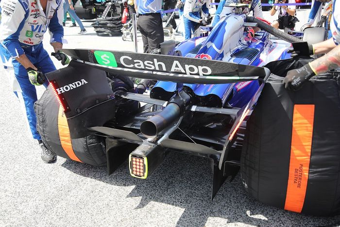 Detalhes técnicos do RB F1 Team VCARB 01