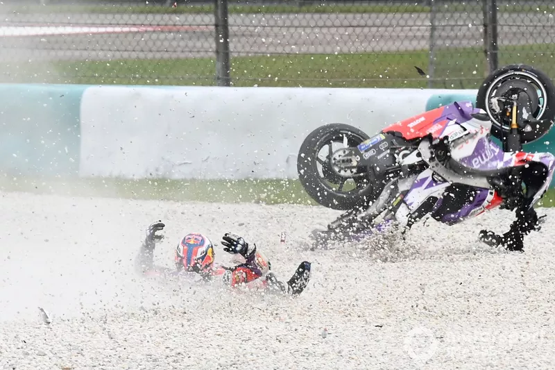 La caduta di Jorge Martin, Pramac Racing 