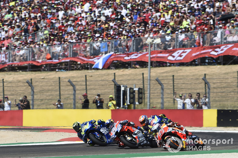 Марк Маркес, Repsol Honda Team, Андреа Янноне, Team Suzuki MotoGP, Андреа Довіціозо, Ducati Team