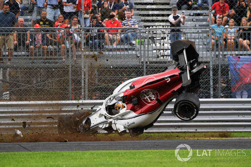 L'incidente di Marcus Ericsson, Sauber C37
