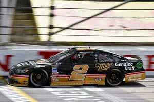 Brad Keselowski, Team Penske, Ford Fusion Miller Genuine Draft