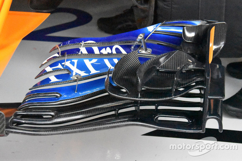 McLaren MCL33 front wing detail