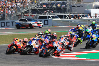 Jorge Lorenzo, Ducati Team en tête au départ